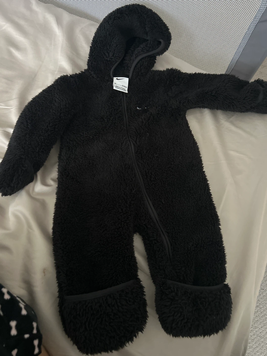 Nike Black Fleece Snowsuit Bunting