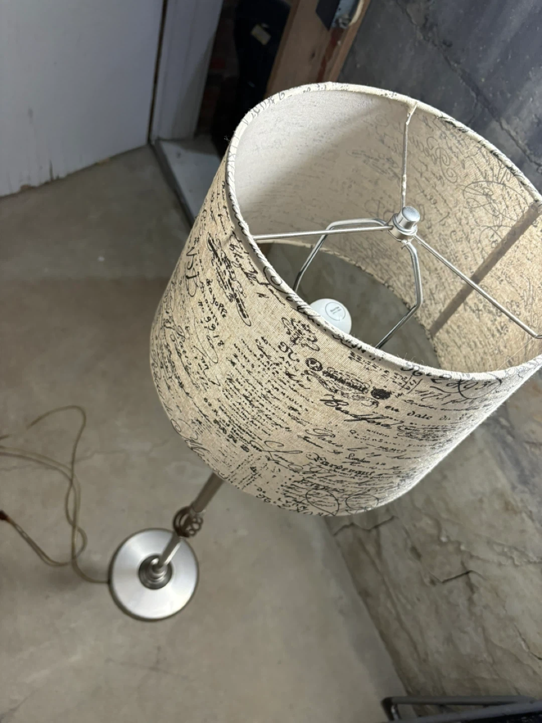 Floor Lamp with Decorative Shade - photo 2