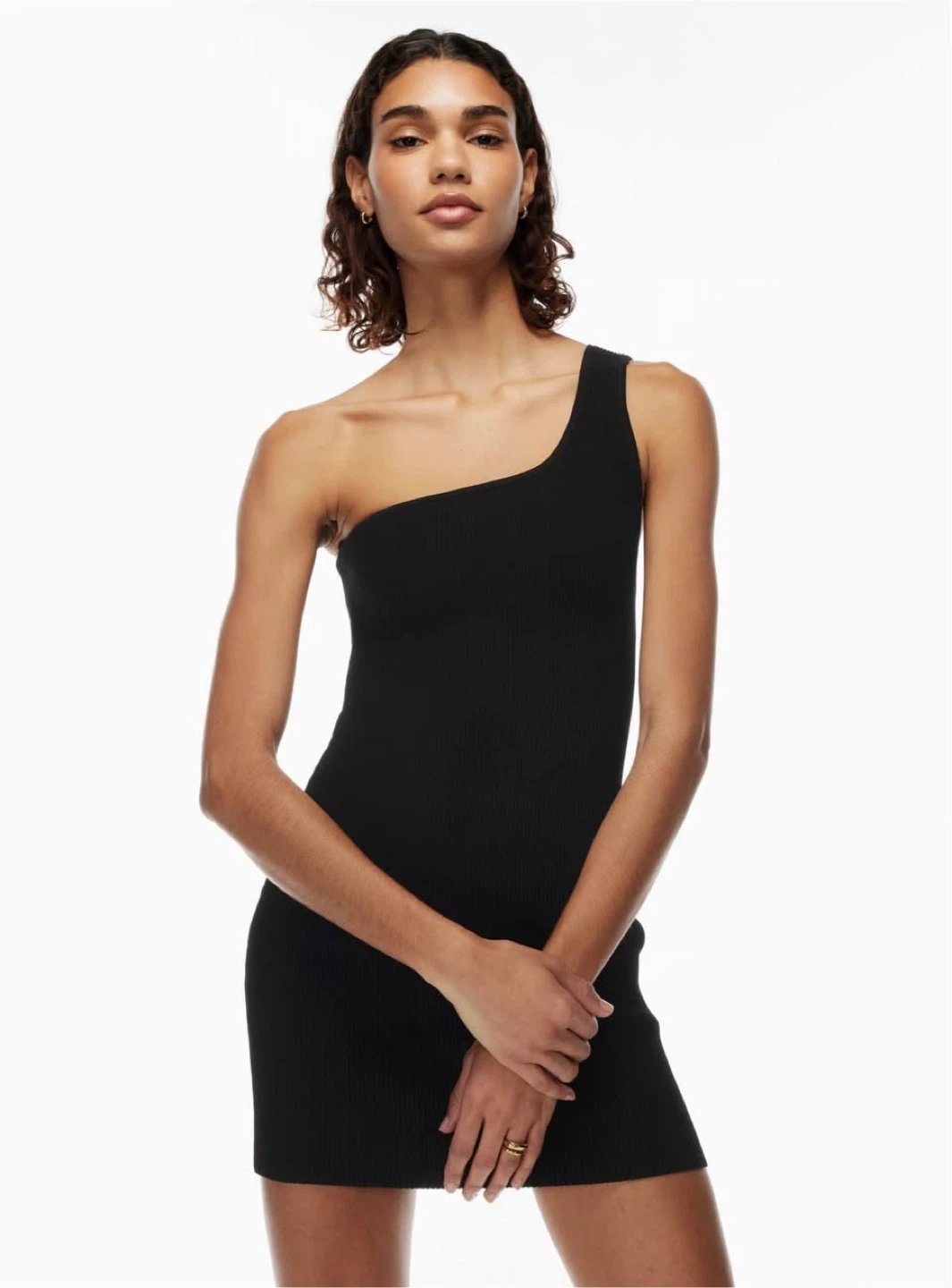 Brand new Babaton Sculpt Knit One-Shoulder Dress - photo 2