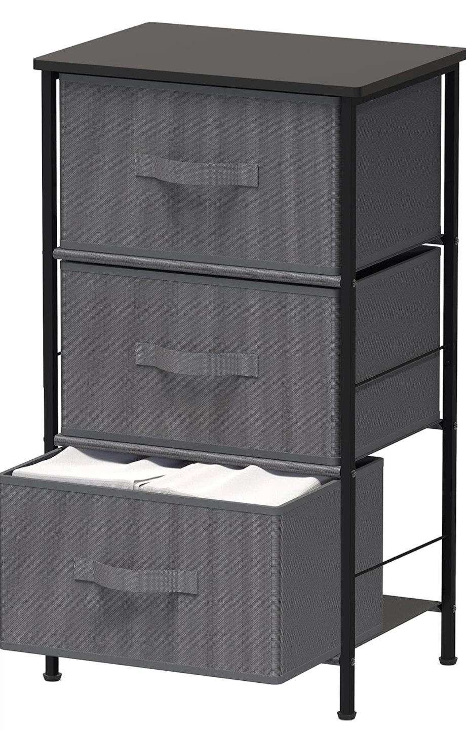 3-Drawer Fabric Dresser