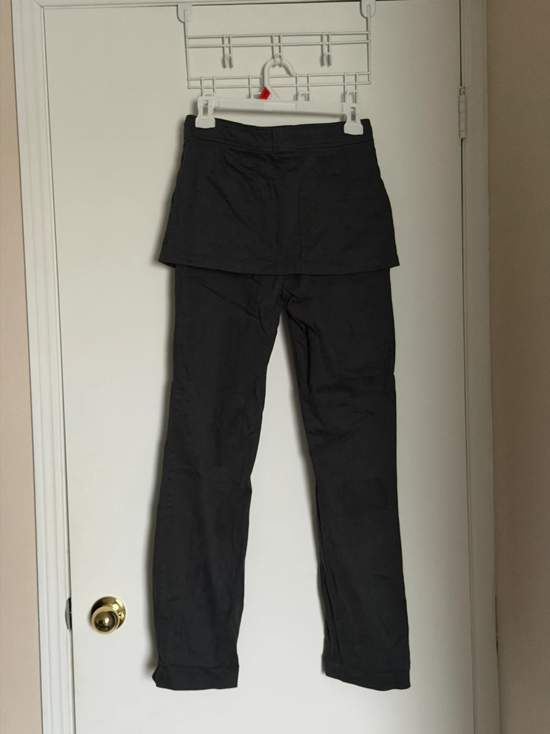 Dark Gray Skirted Pants - photo 2