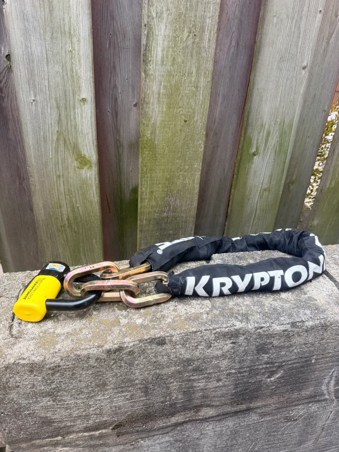 Kryptonite Chain Lock
