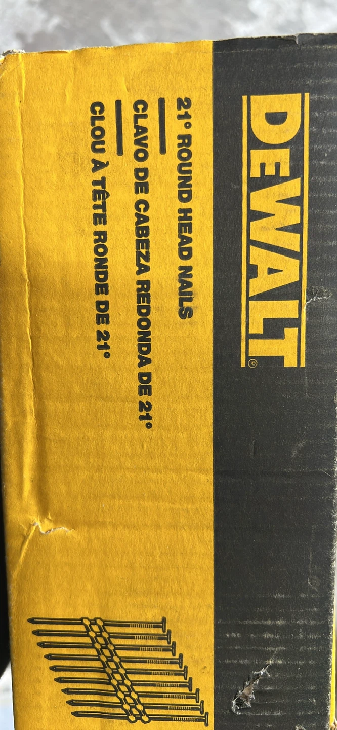 DEWALT 21° Round Head Nails - photo 4