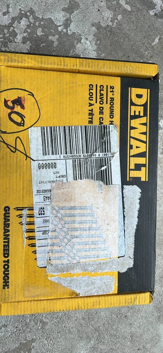 DEWALT 21° Round Head Nails - photo 2