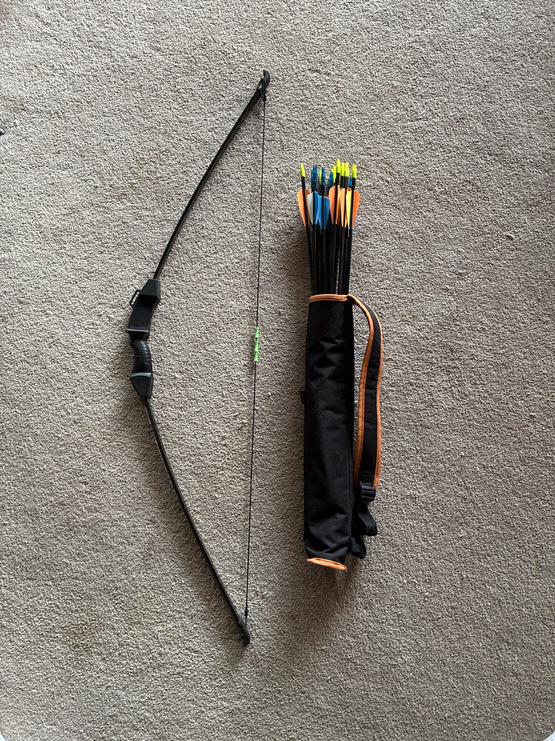 Archery Bow and Arrow Set with Quiver