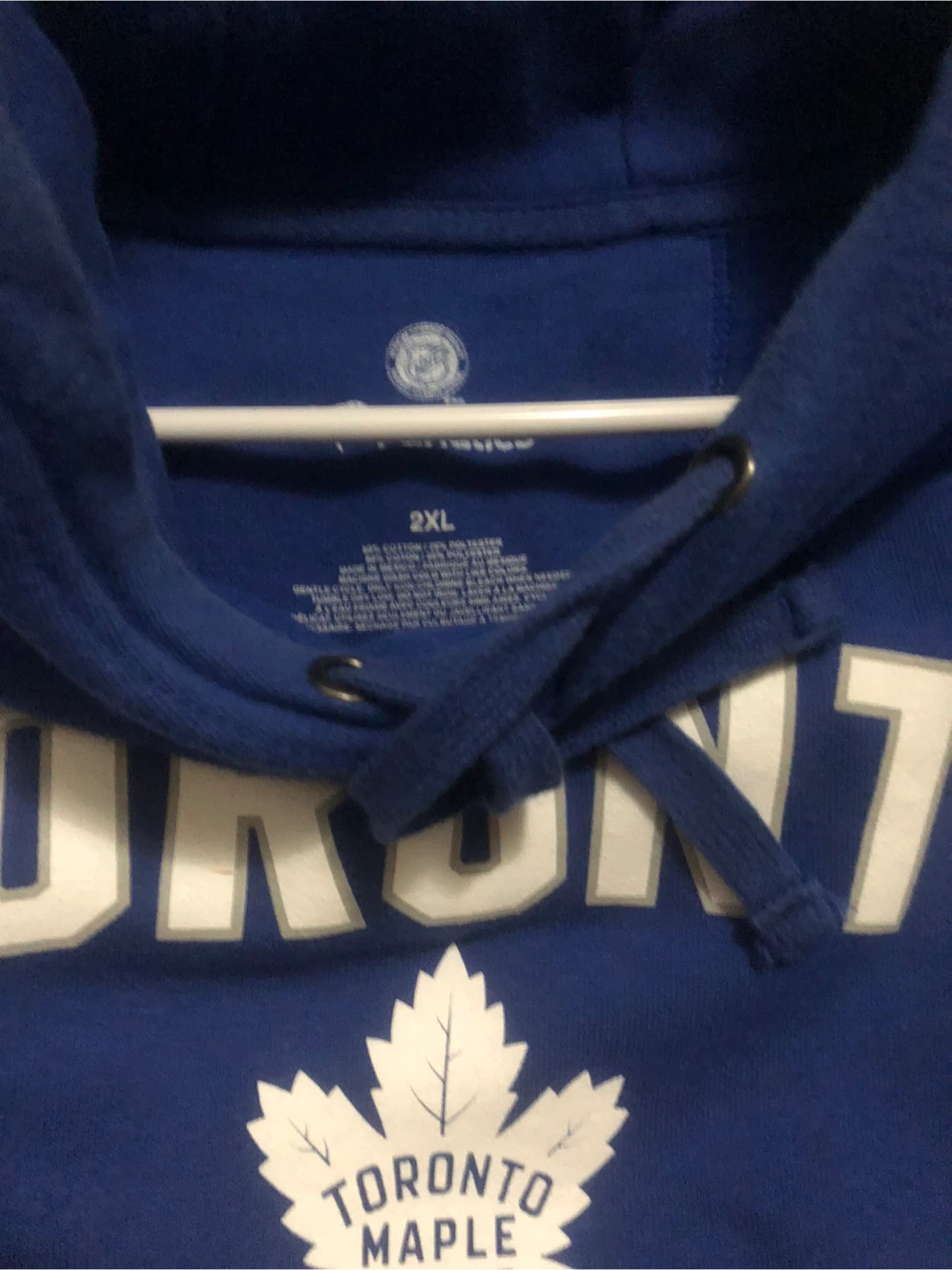 Toronto Maple Leafs Hoodie 2XL Size! - photo 3