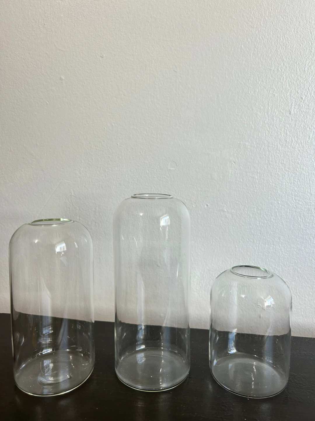 Set of 18pcs Glass Bud Vases