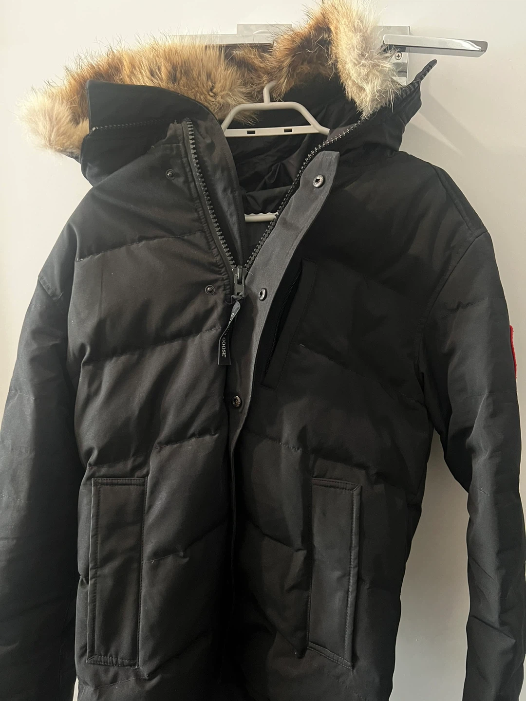 Canada Goose Black Down Parka Jacket - photo 2