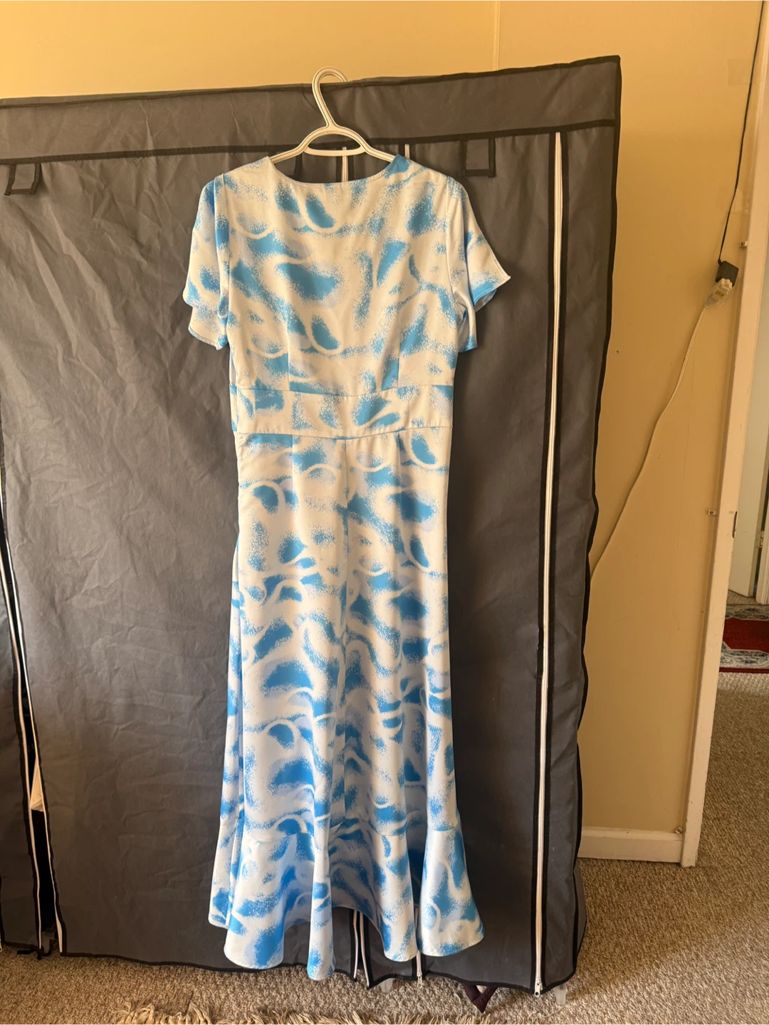 Vero mode blue & white Midi Summer dress - photo 2