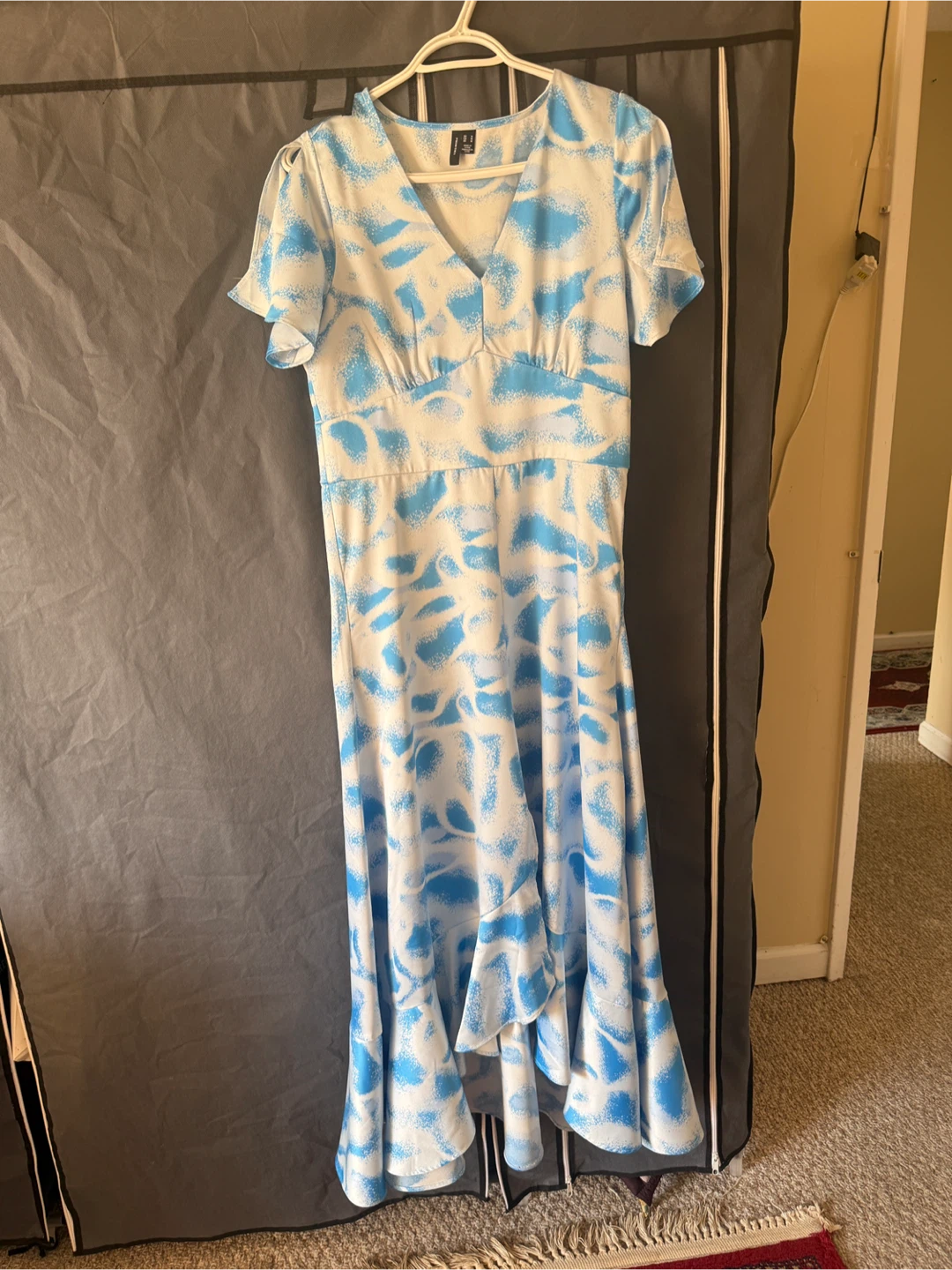 Vero mode blue & white Midi Summer dress - photo 3