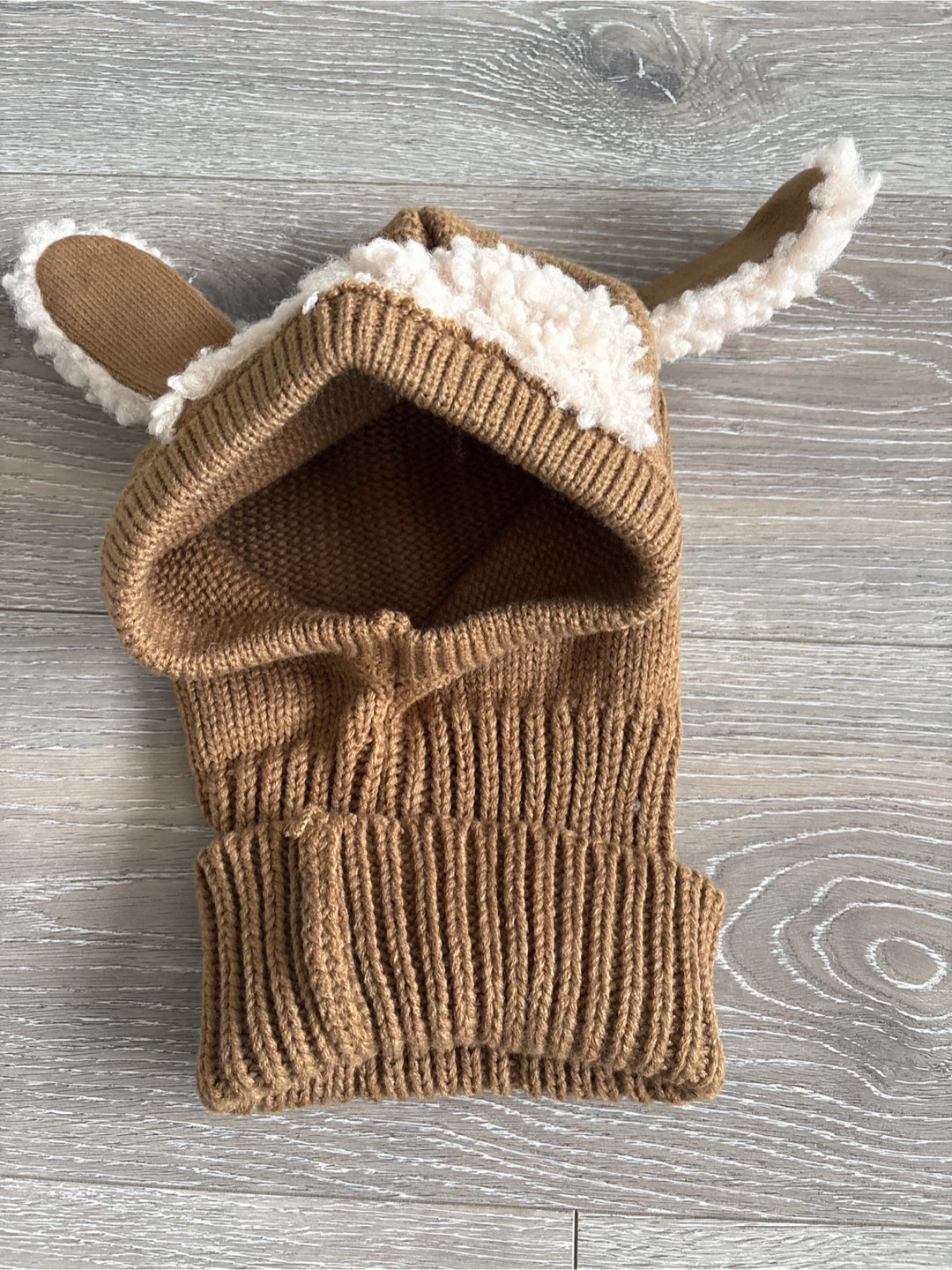 Toddler Knit Balaclava Hat with Ears - photo 4