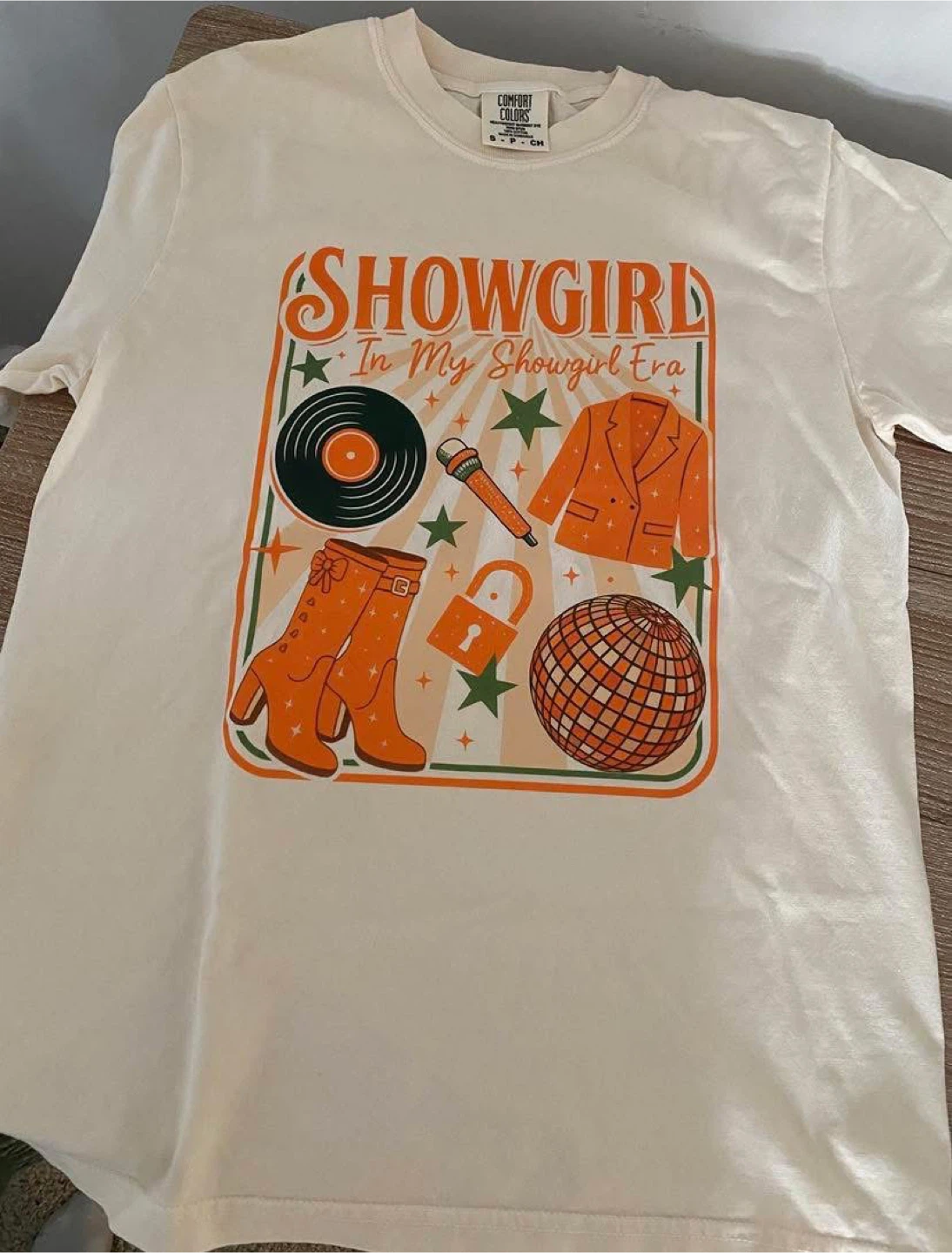 Taylor swift In My Showgirl Era T-Shirt size small