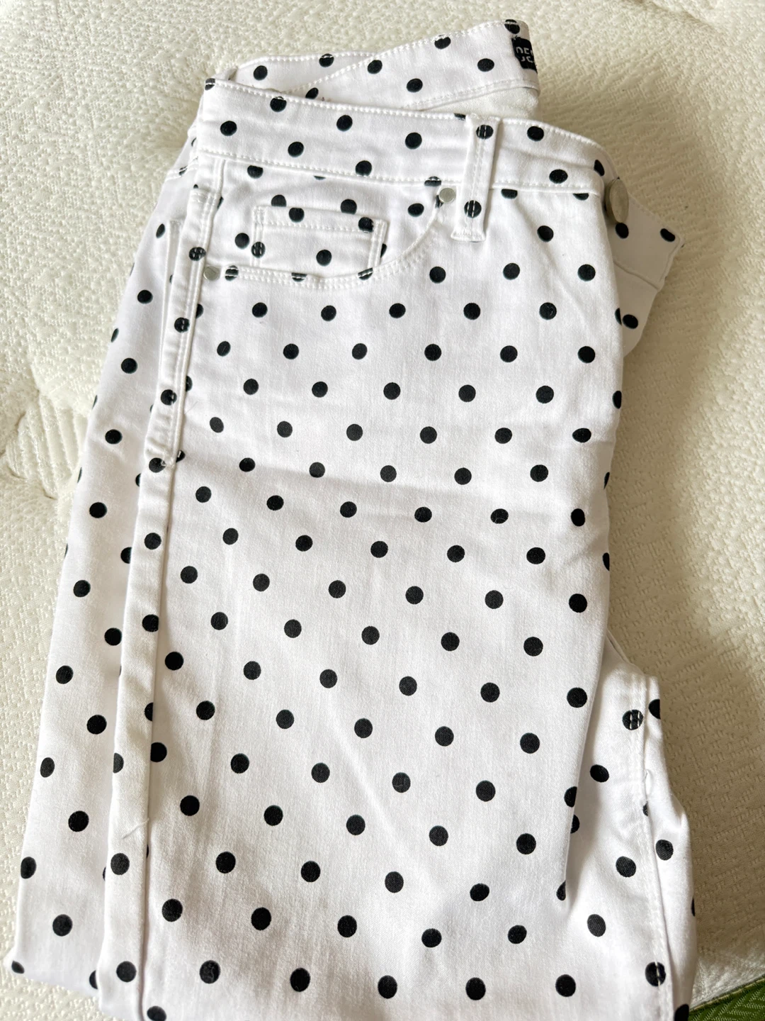 DESIGN LAB Polka Dot Jeans Size 29 - photo 2