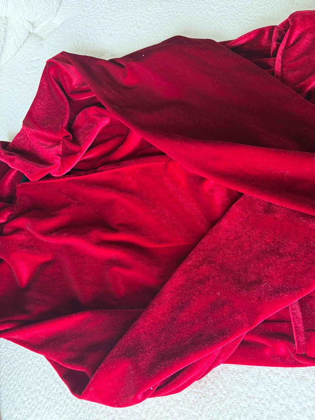 Red Velvet Blazer - Max XL/18 - photo 2