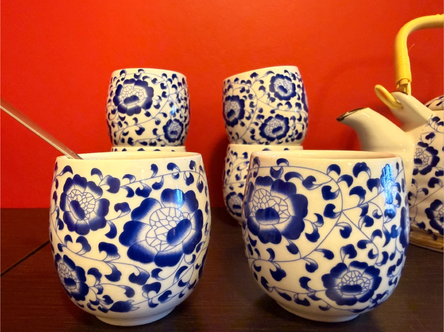 Teapot and 6 Cups Set - photo 2