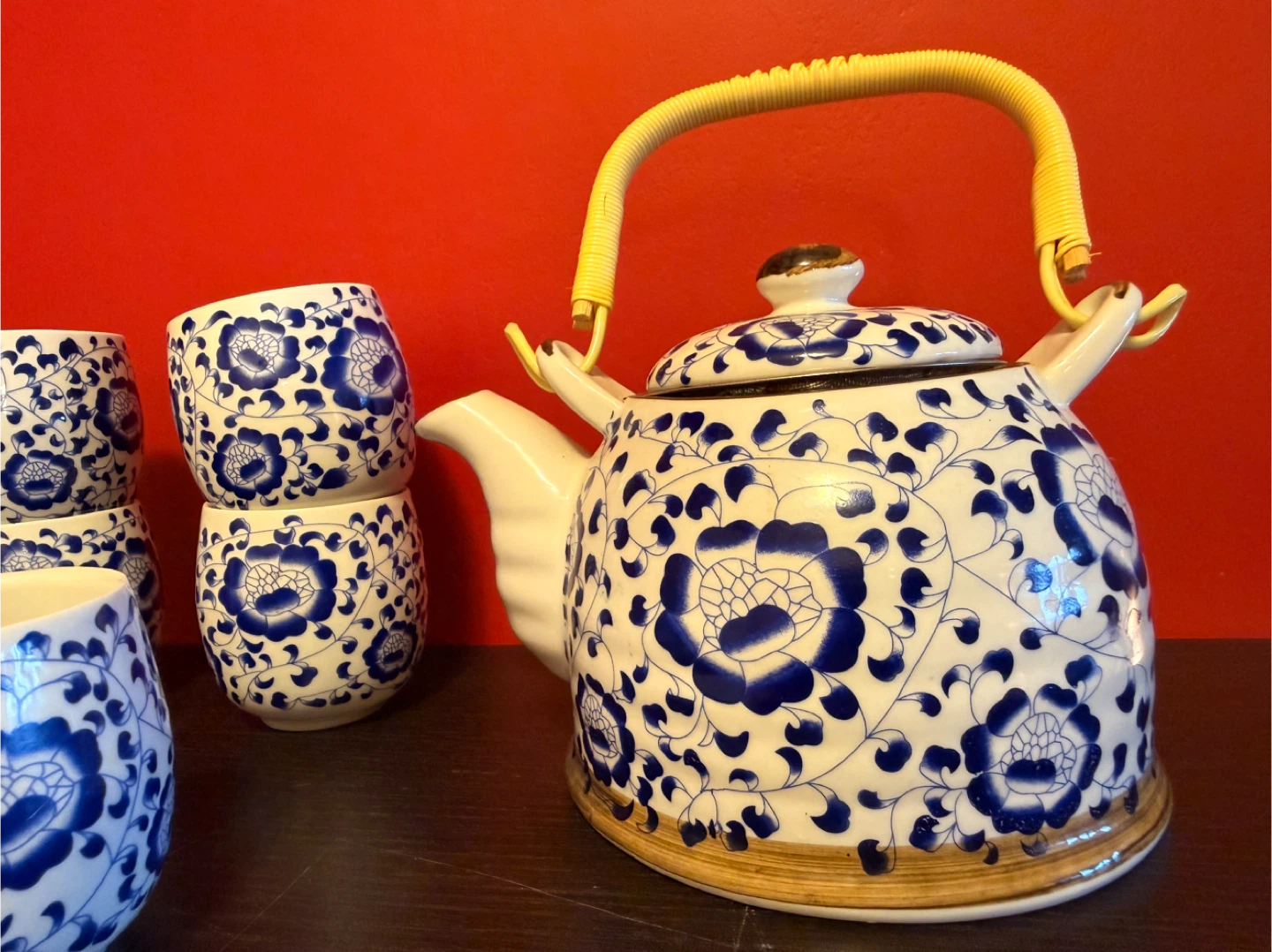 Teapot and 6 Cups Set - photo 3