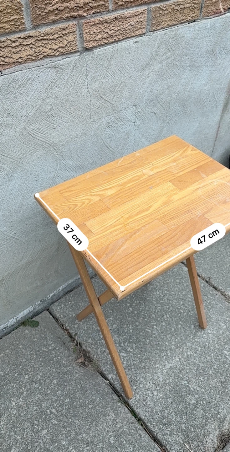 Wooden Folding Table - photo 2
