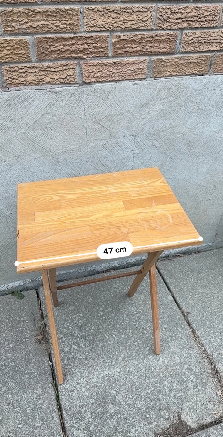 Wooden Folding Table - photo 5