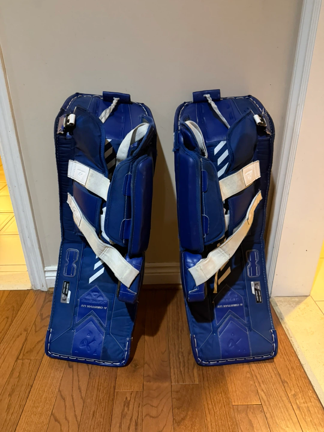 Custom Bauer Supreme Hockey Goalie Leg Pads - photo 5