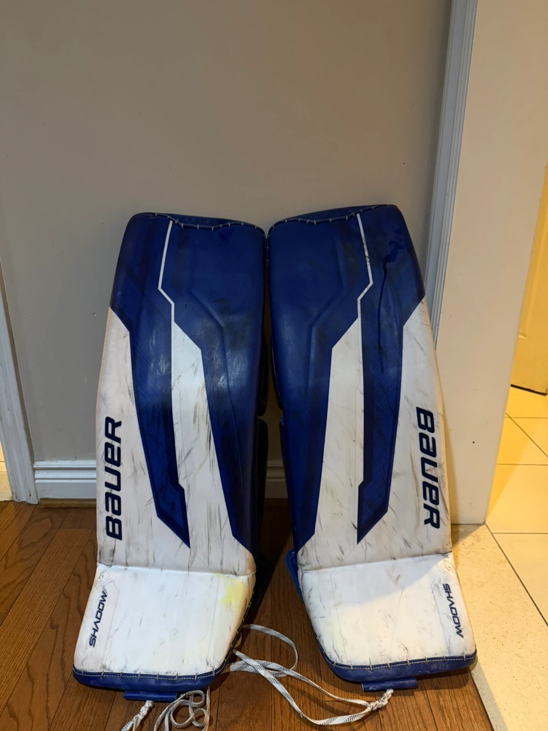Custom Bauer Supreme Hockey Goalie Leg Pads