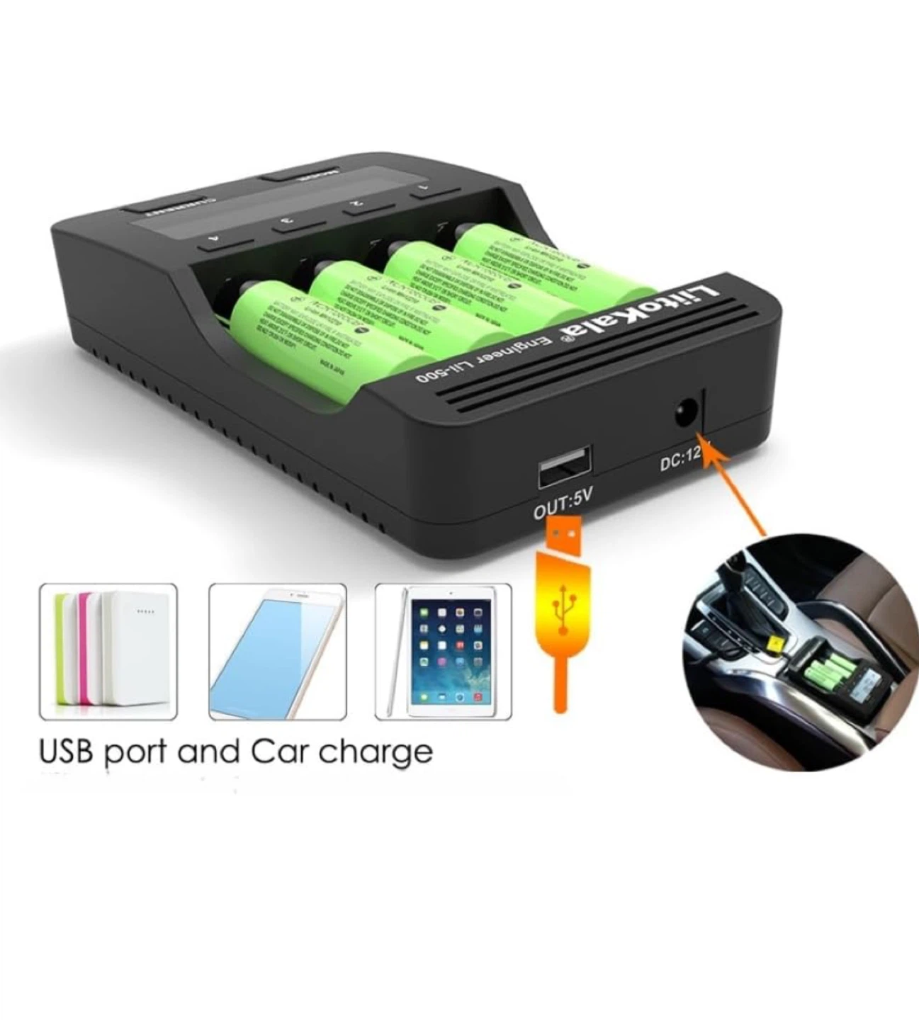 LiitoKala Engineer Lii-500 Intelligent Battery Charger - photo 4