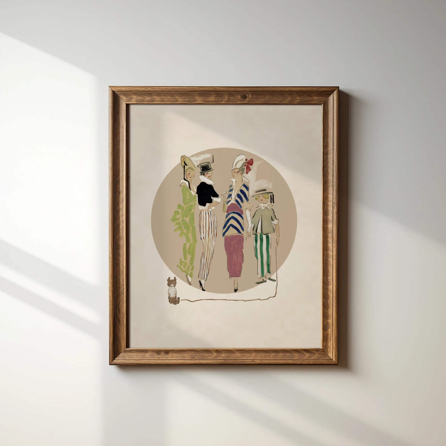 Minimalist Vintage Illustration Art Print - photo 4