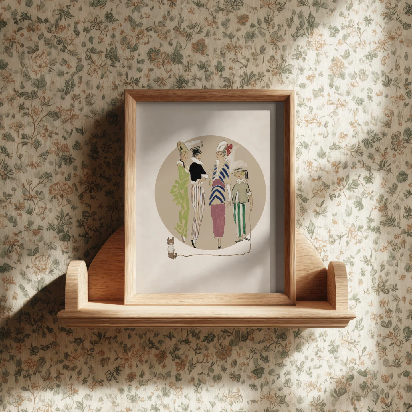 Minimalist Vintage Illustration Art Print - photo 3