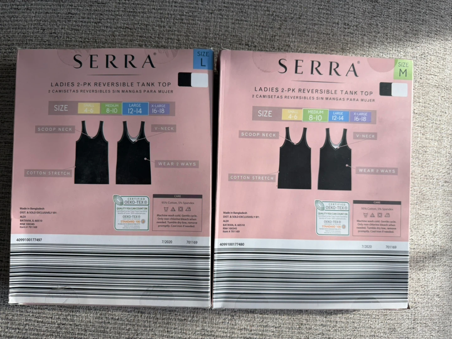 SERRA Ladies 2-Pack Reversible Tank Top - photo 2