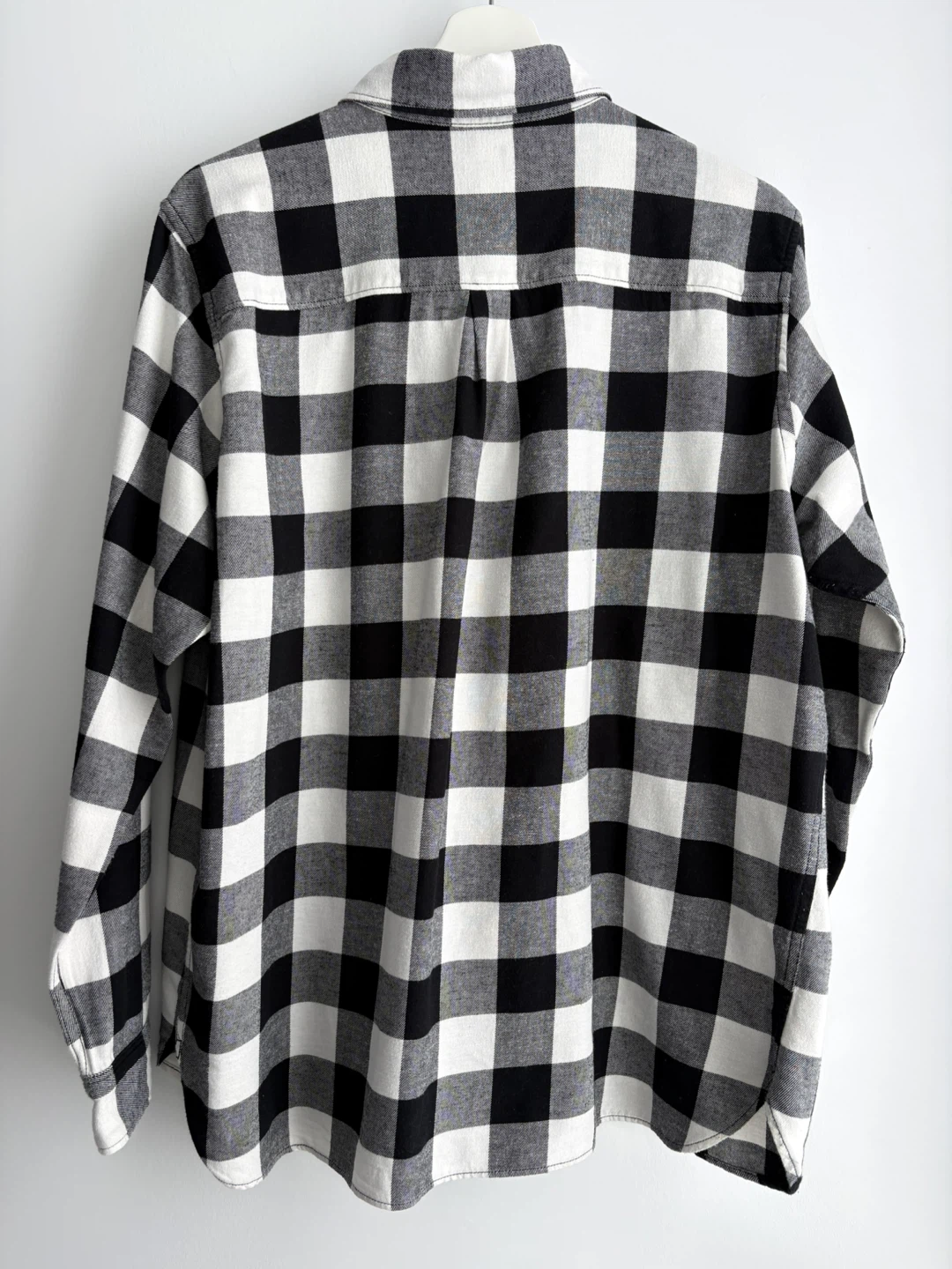 UNIQLO Women's Plaid Flannel Shirt 100% cotton Size XL - photo 5
