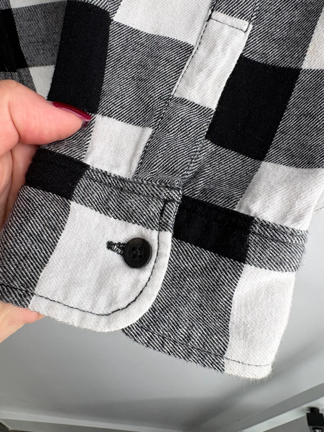 UNIQLO Women's Plaid Flannel Shirt 100% cotton Size XL - photo 3