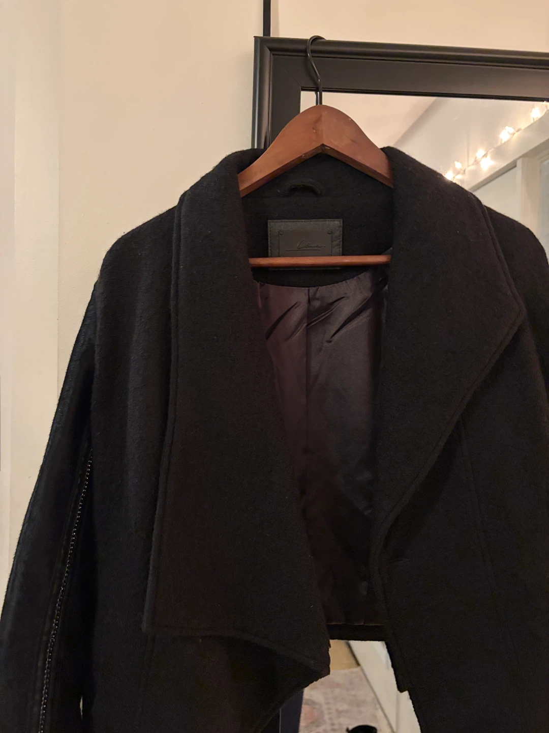 Line Black Wool Blend Jacket S - photo 3