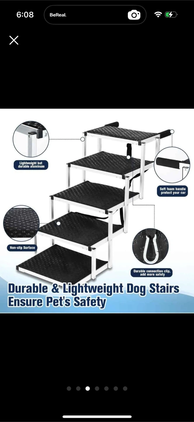 Dog Car Steps for Cars, SUV and High Beds - photo 5