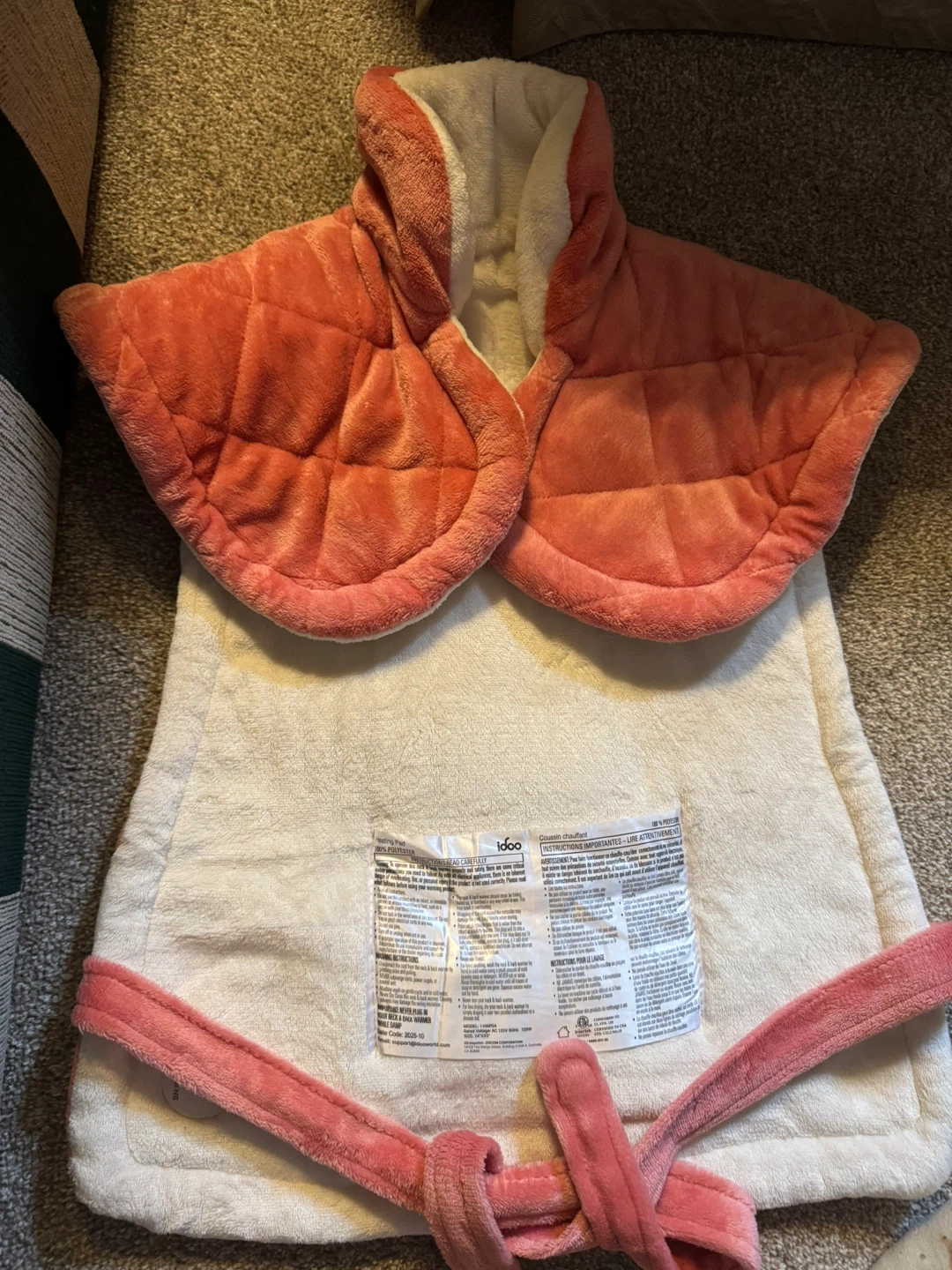 Idoo Heated Neck back and Shoulder Wrap