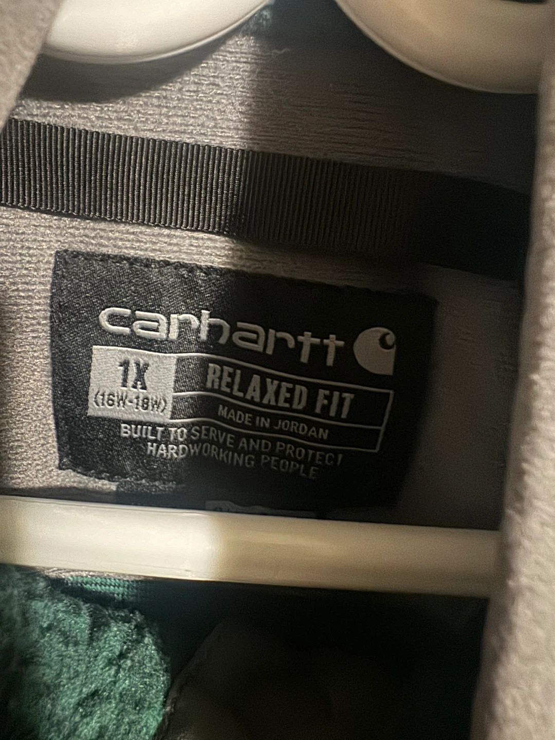 Carhartt Women's 1X Green Fleece Pullover - photo 4