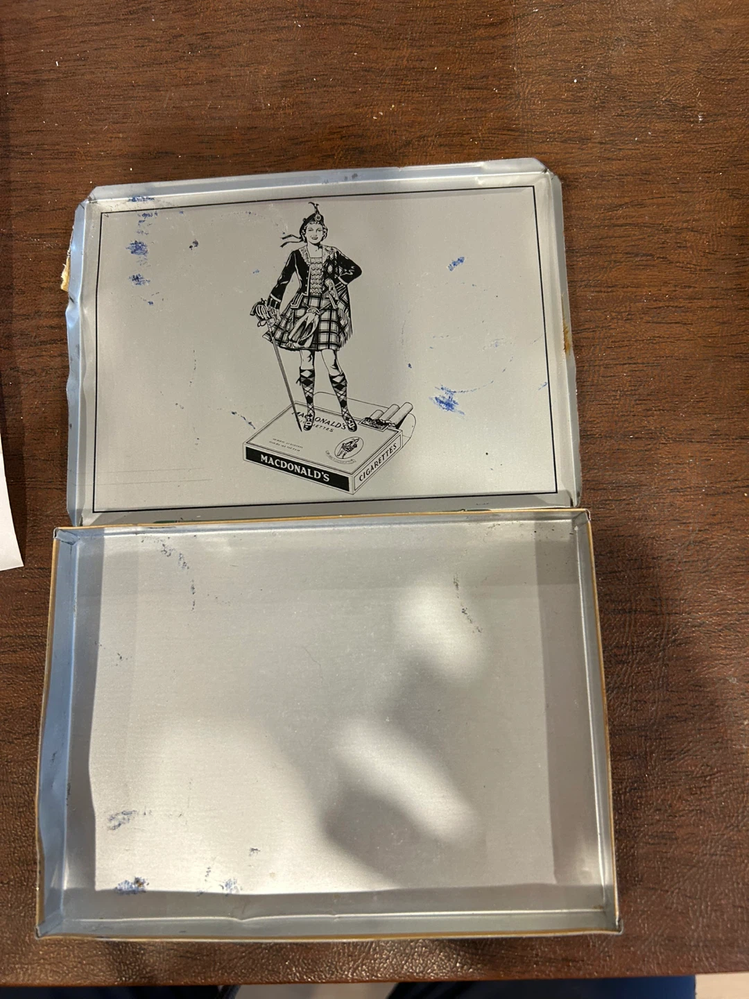 MacDonald's Gold Standard Cigarette Tin - photo 3