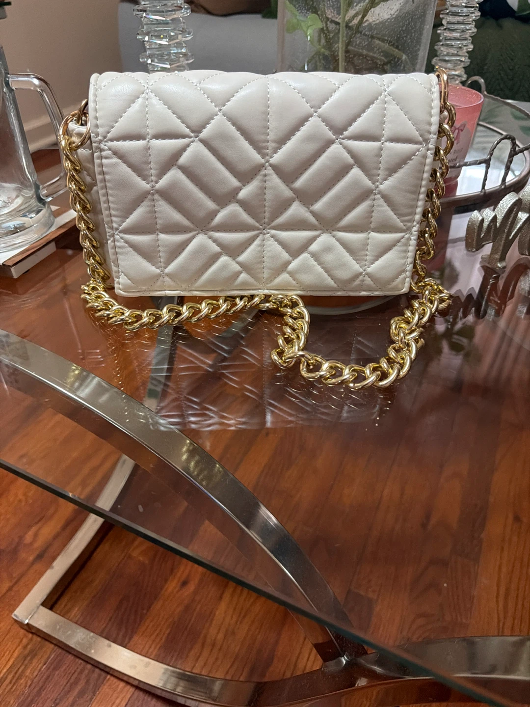 Quilted Chain Shoulder Bag