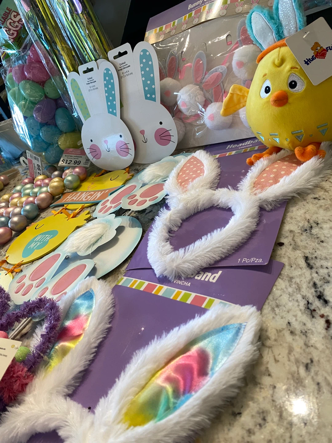 Last min deal, Easter Basket Decorations Eggs, Bunny, Chick - photo 4