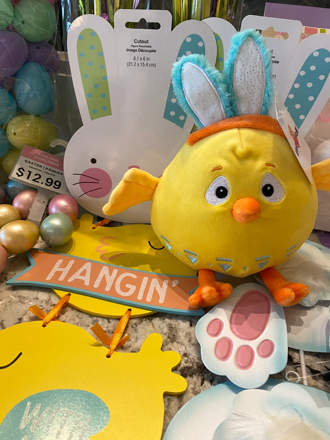 Last min deal, Easter Basket Decorations Eggs, Bunny, Chick - photo 5