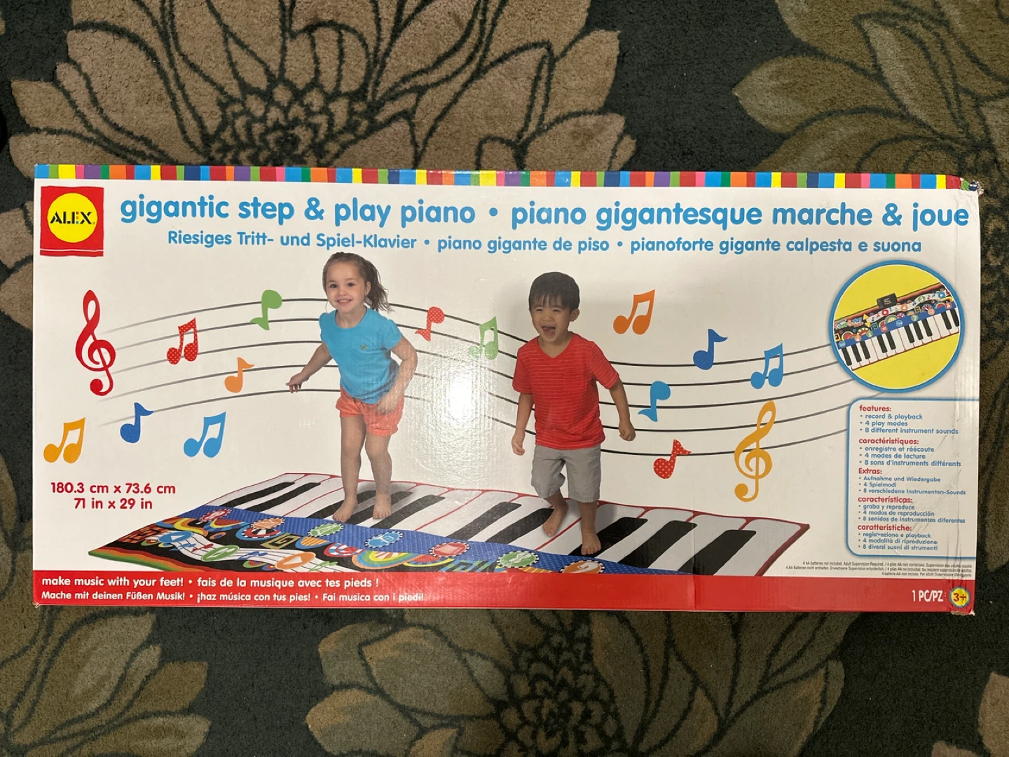 ALEX Gigantic Step & Play Piano Mat