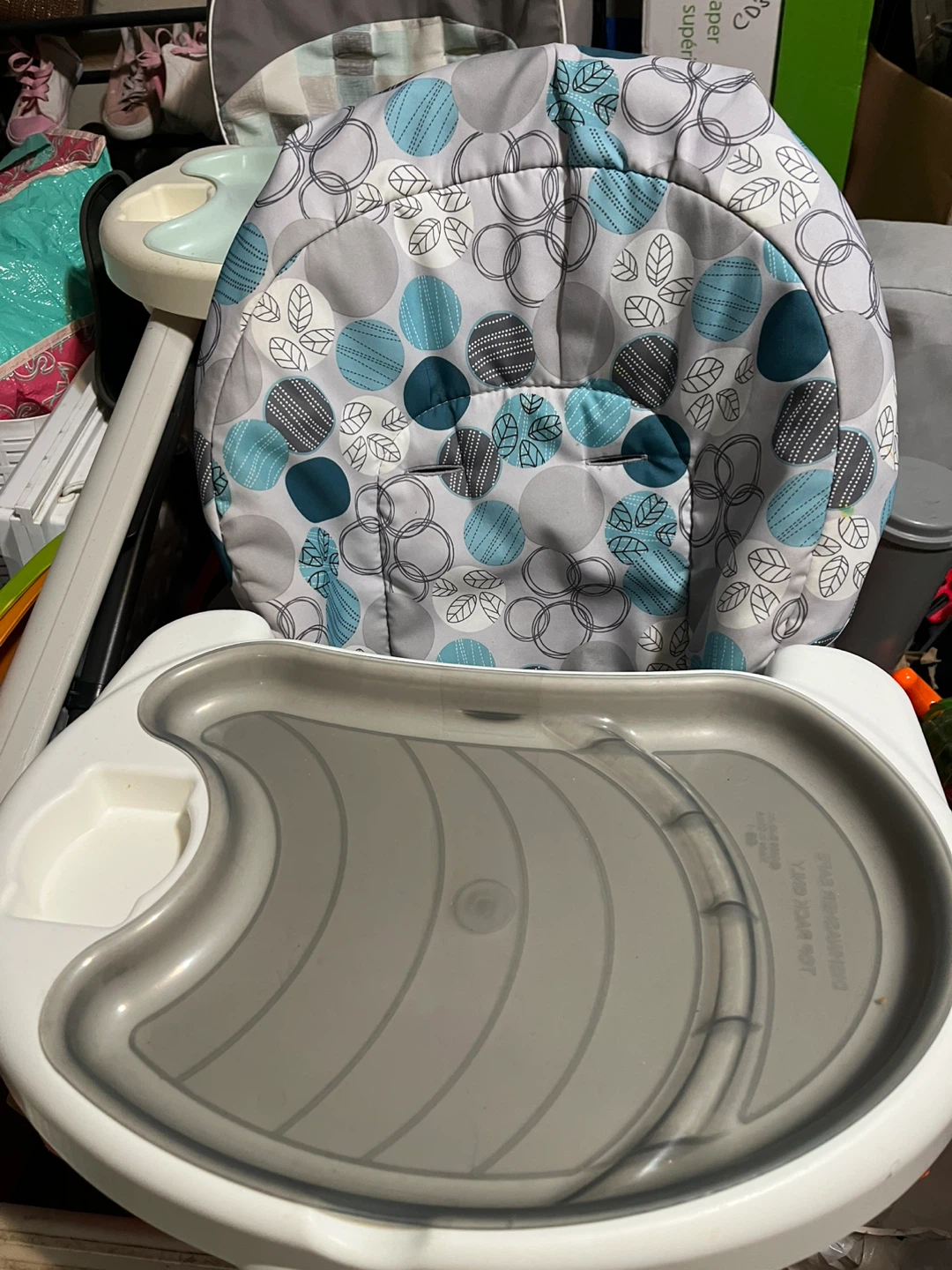Infant High Chair Seat Cushion with Tray