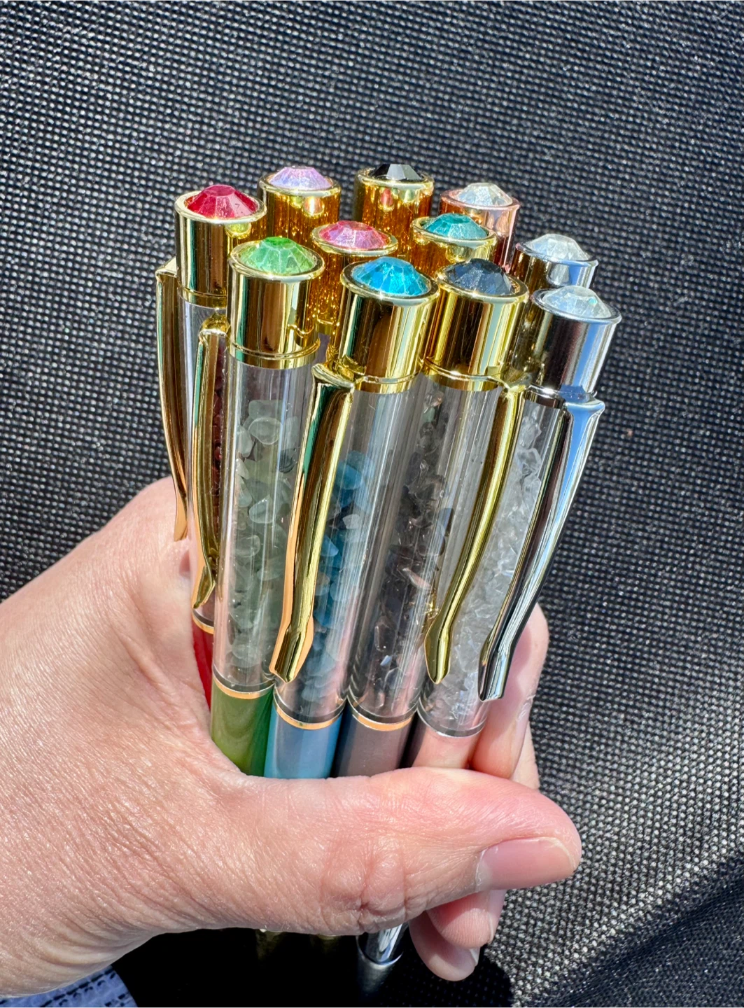 Natural Crystal Gemstone Pens - photo 4