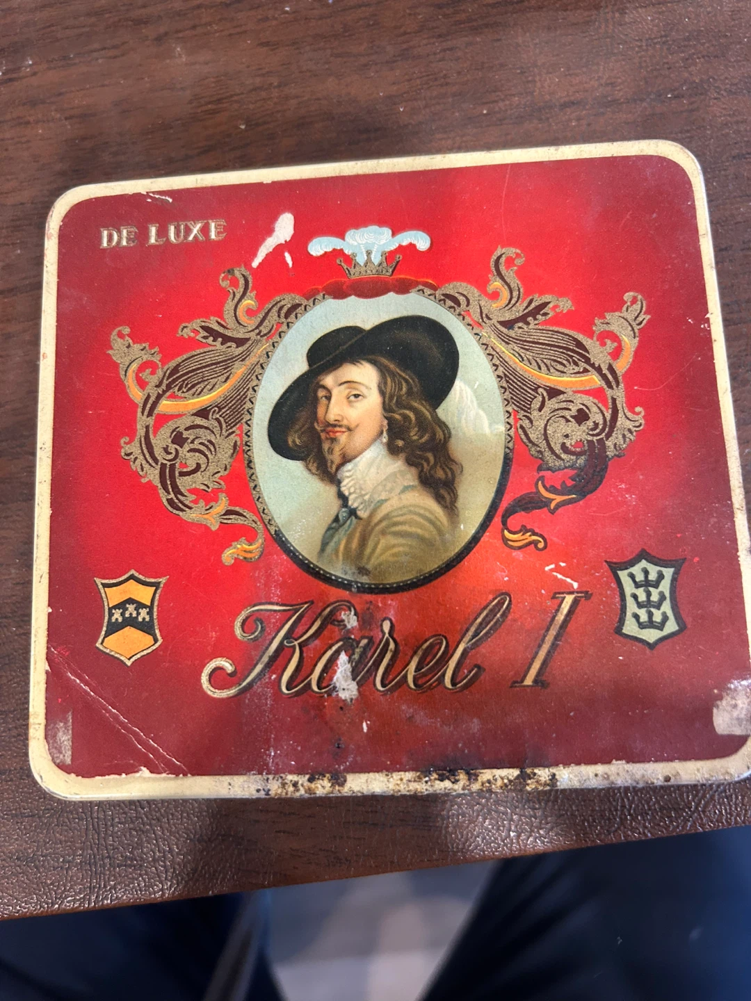 Karel I De Luxe Tobacco Tin