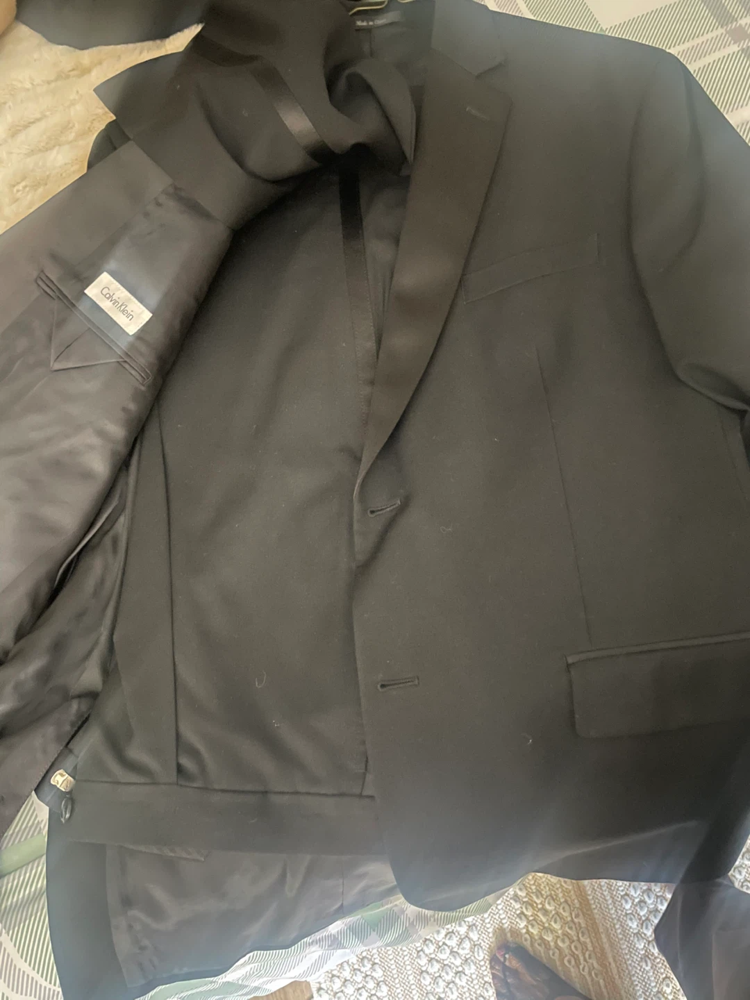 Calvin Klein Black Tuxedo suit
