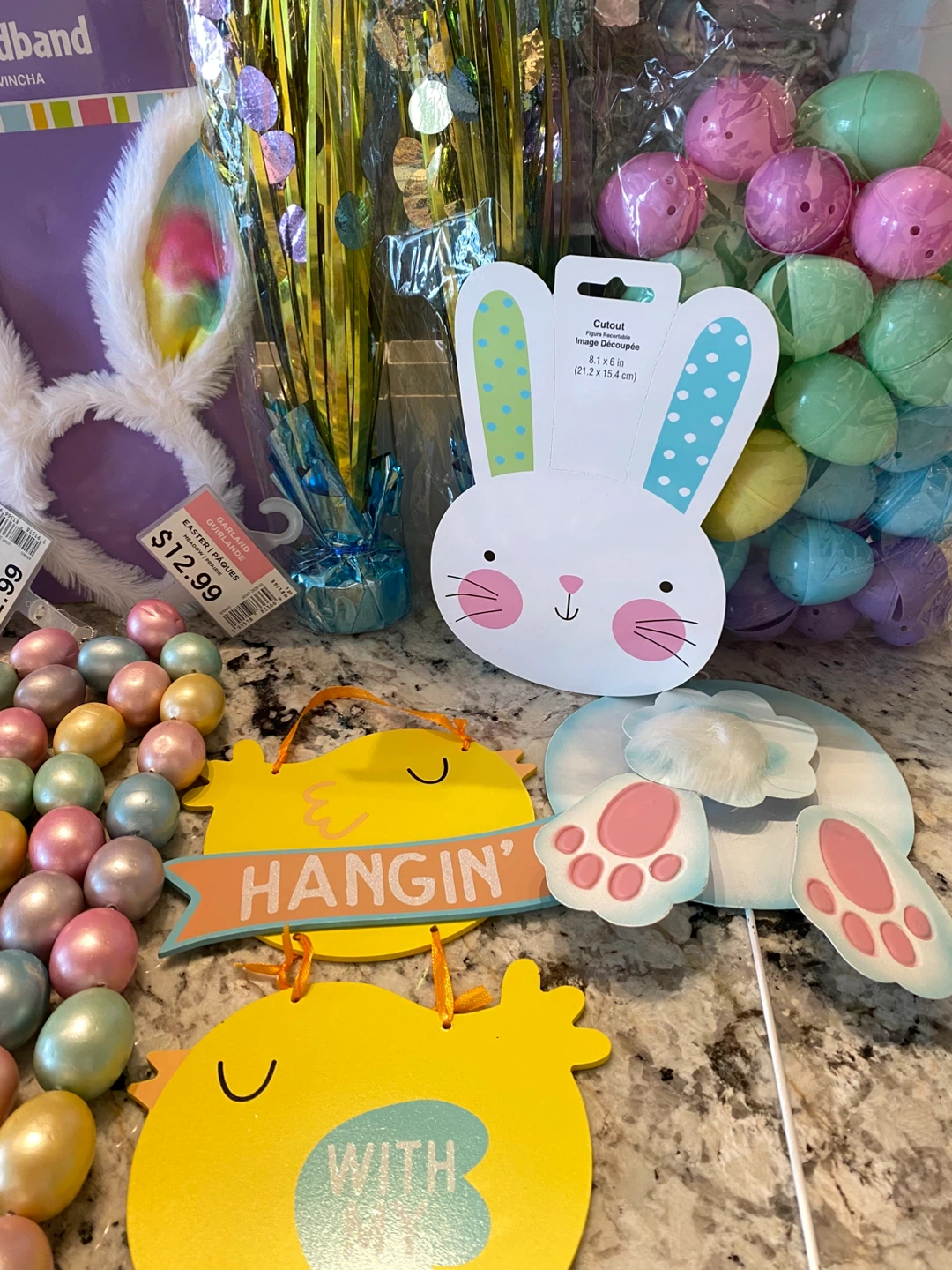 Last min deal! Easter Basket Decorations Bunny, Eggs, Chicky - photo 3