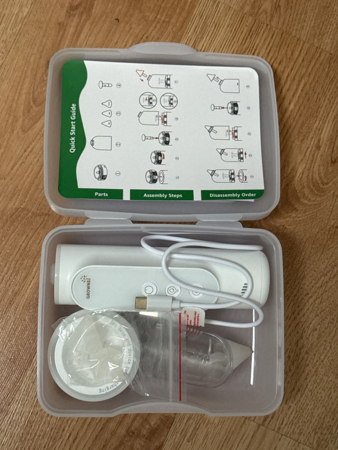 Growns Baby Nasal Aspirator with 2 Light Modes & 6 Songs - photo 2