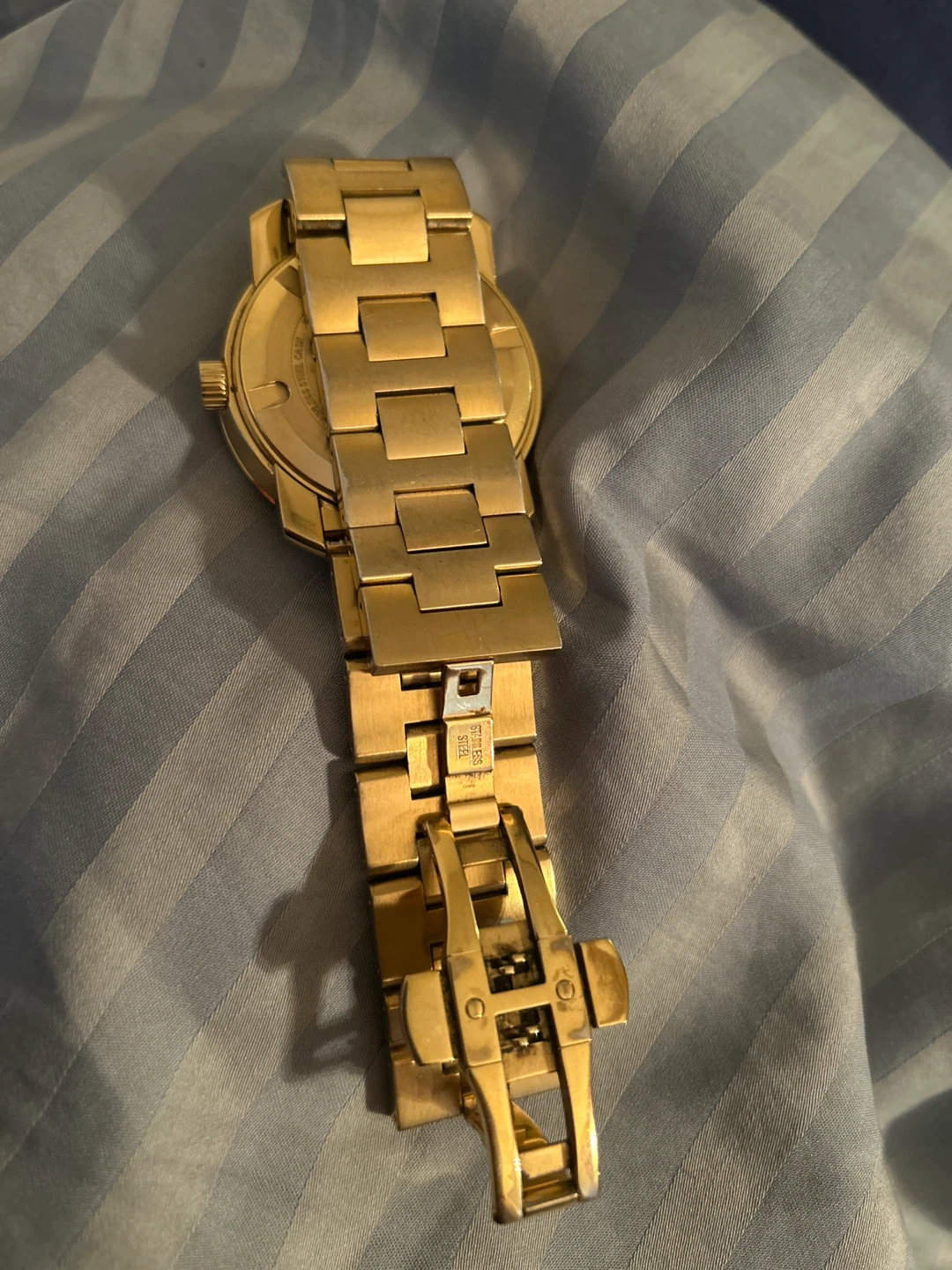 Movado Bold Gold-Tone Stainless Steel Watch - photo 3