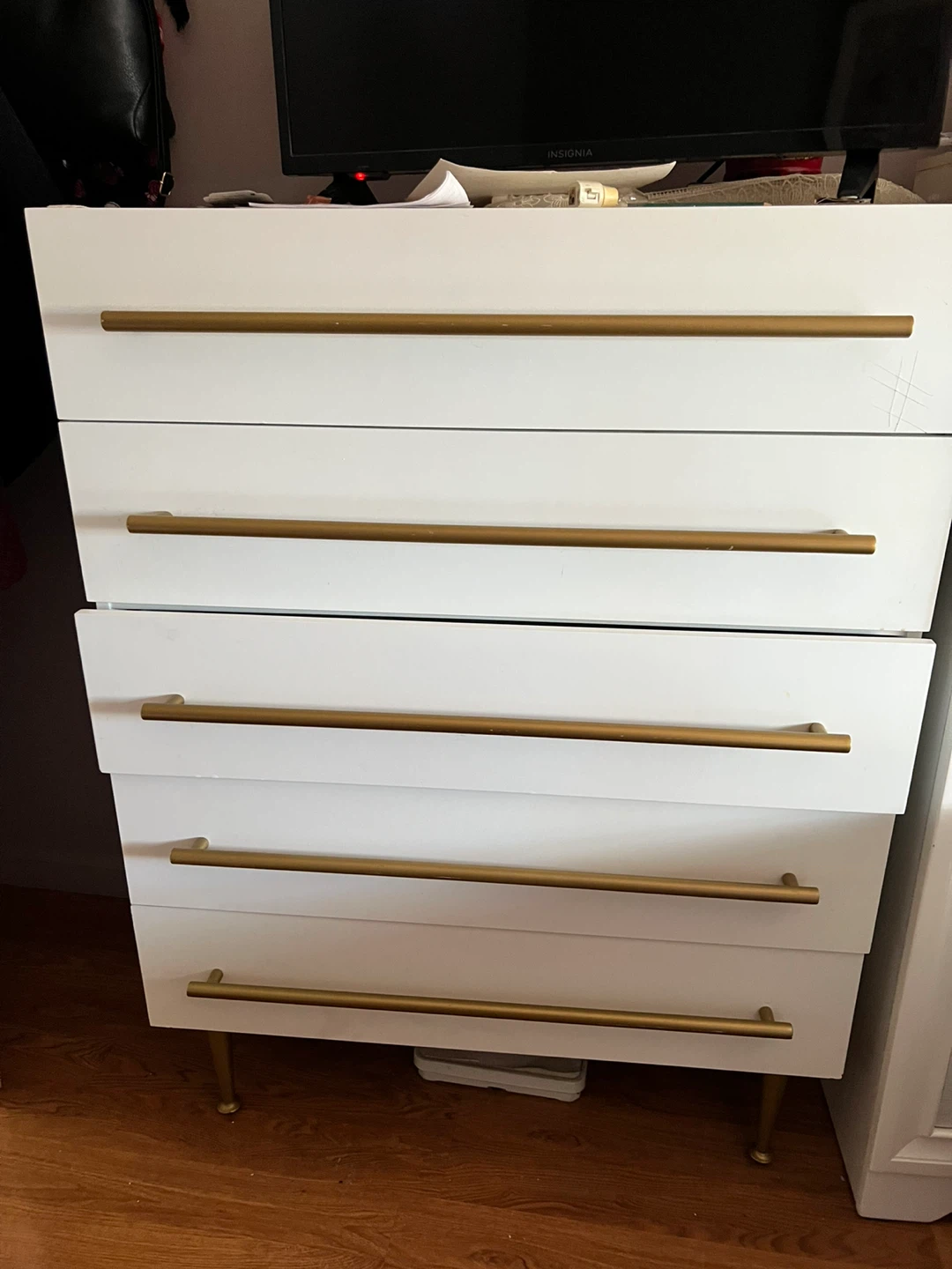 Contemporary 5 Drawer Chest For Bedroom - photo 2