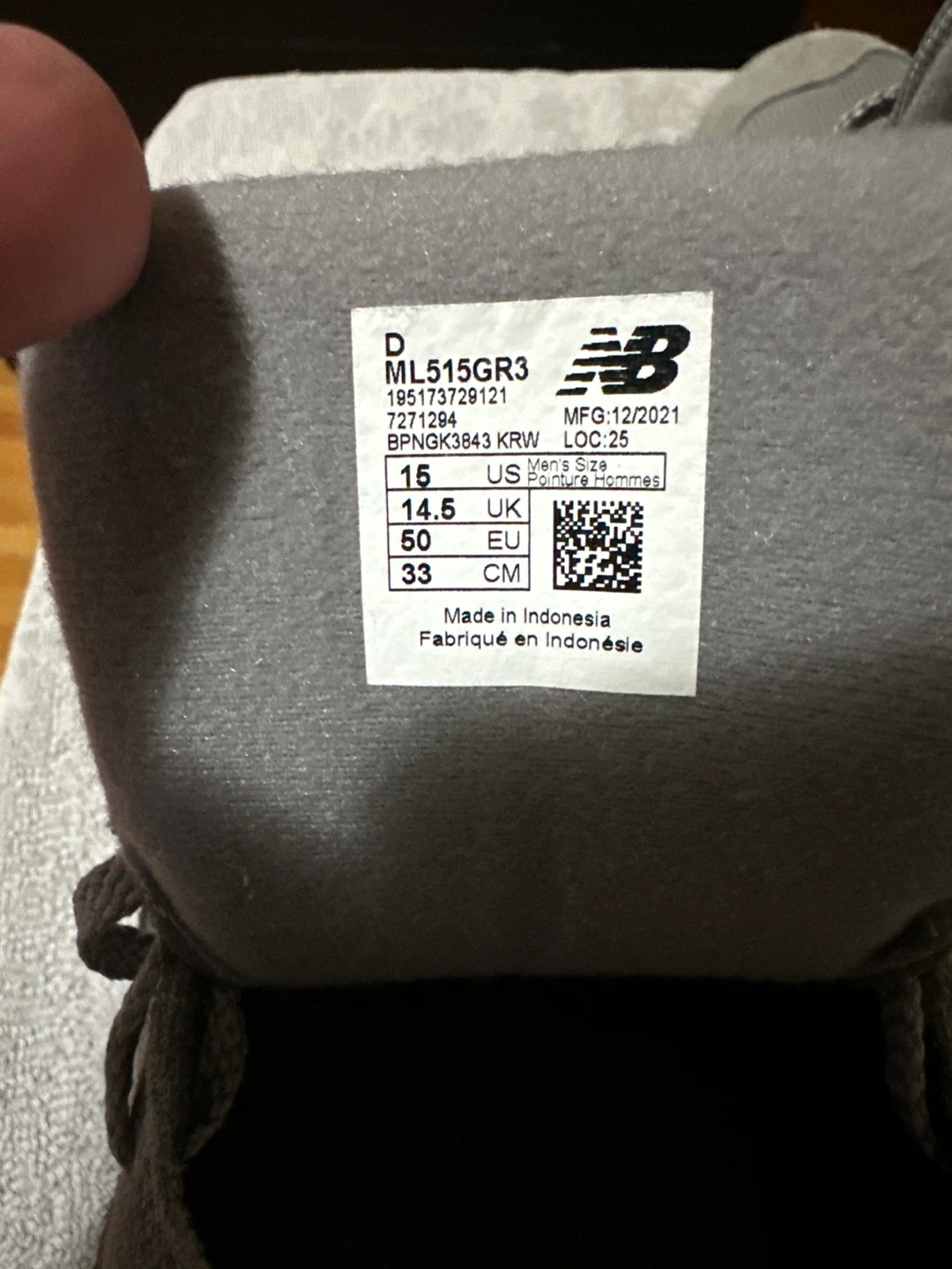 New Balance 515 Grey Men's Running Shoes Size 15 - photo 4