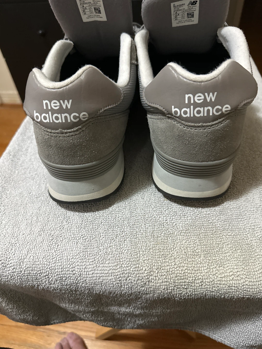 New Balance 515 Grey Men's Running Shoes Size 15 - photo 3