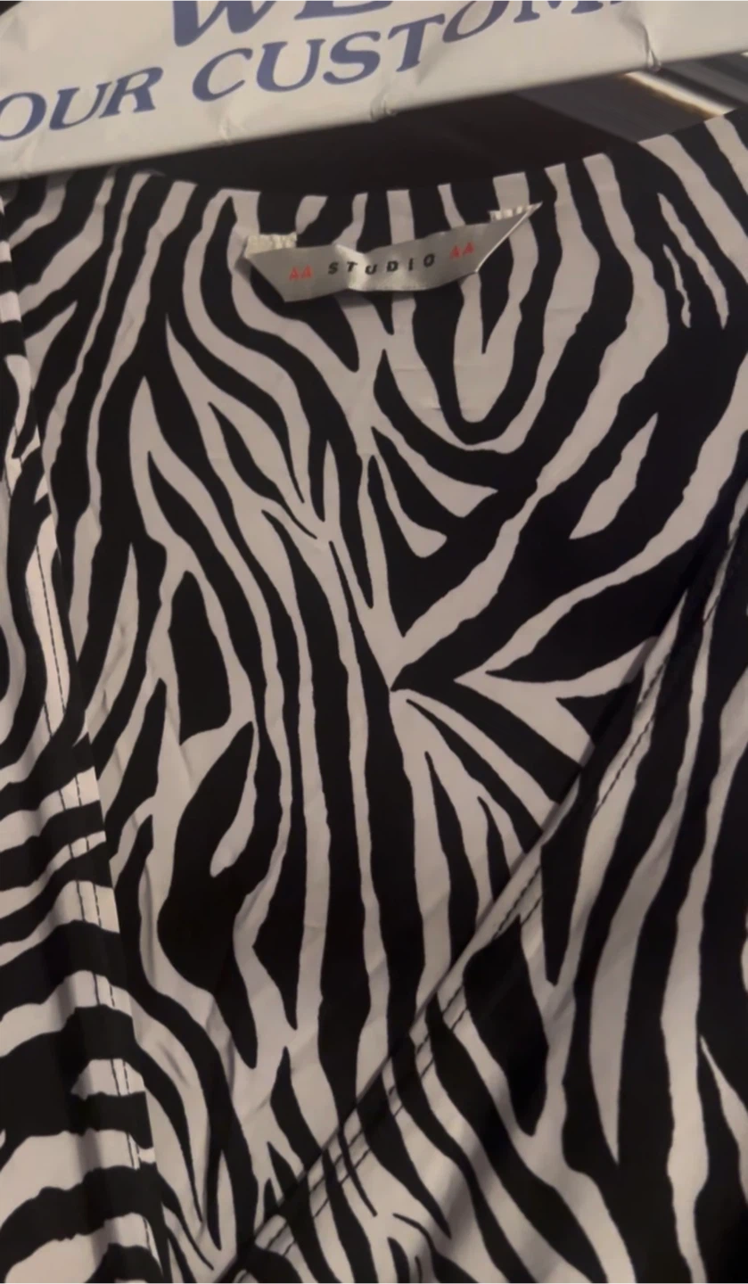 Studio 44 Zebra Print Ruched Dress - photo 2